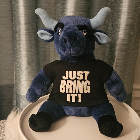 The Rock Brahma Bull Plush 2002 WWF Wrestling - Picture 2 of 7